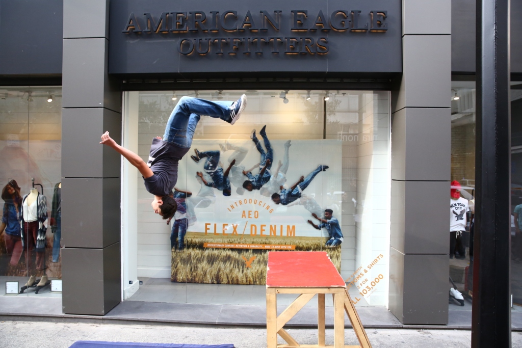 Denim, DJ and Parkour: AEO goes â€˜Back To Schoolâ€™ in style ...