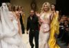 Myriam Klink looks stunning in a Nabil Younes wedding gown