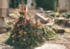 Ma.Sa.Ha: Lebanese floral designers create a dress made of flowers
