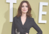 Anne Hathaway wears Elie Saab Pre-Fall 2019 at The Hustle LA Premiere