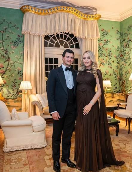 Tiffany Trump Stuns in Custom Zuhair Murad Gown at Inaugural Candlelight Dinner